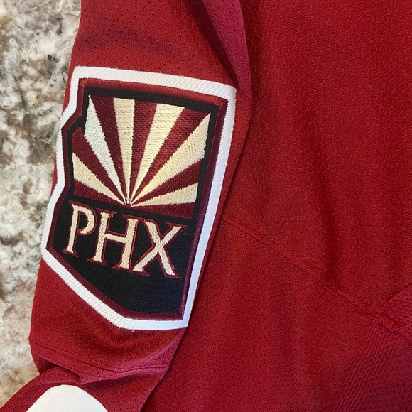 L Original Shane Doan KOHO Jersey VTG Fight strap Arizona Coyotes Phoenix NHL - Picture 6 of 14